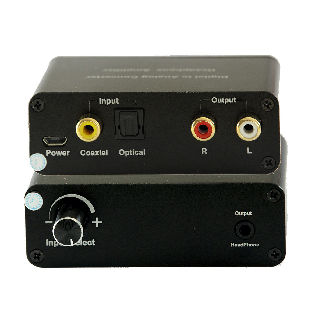 Conversor de audio digital con ganancia ajustable