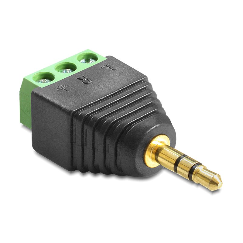 Plug estereo 3.5 a bornera