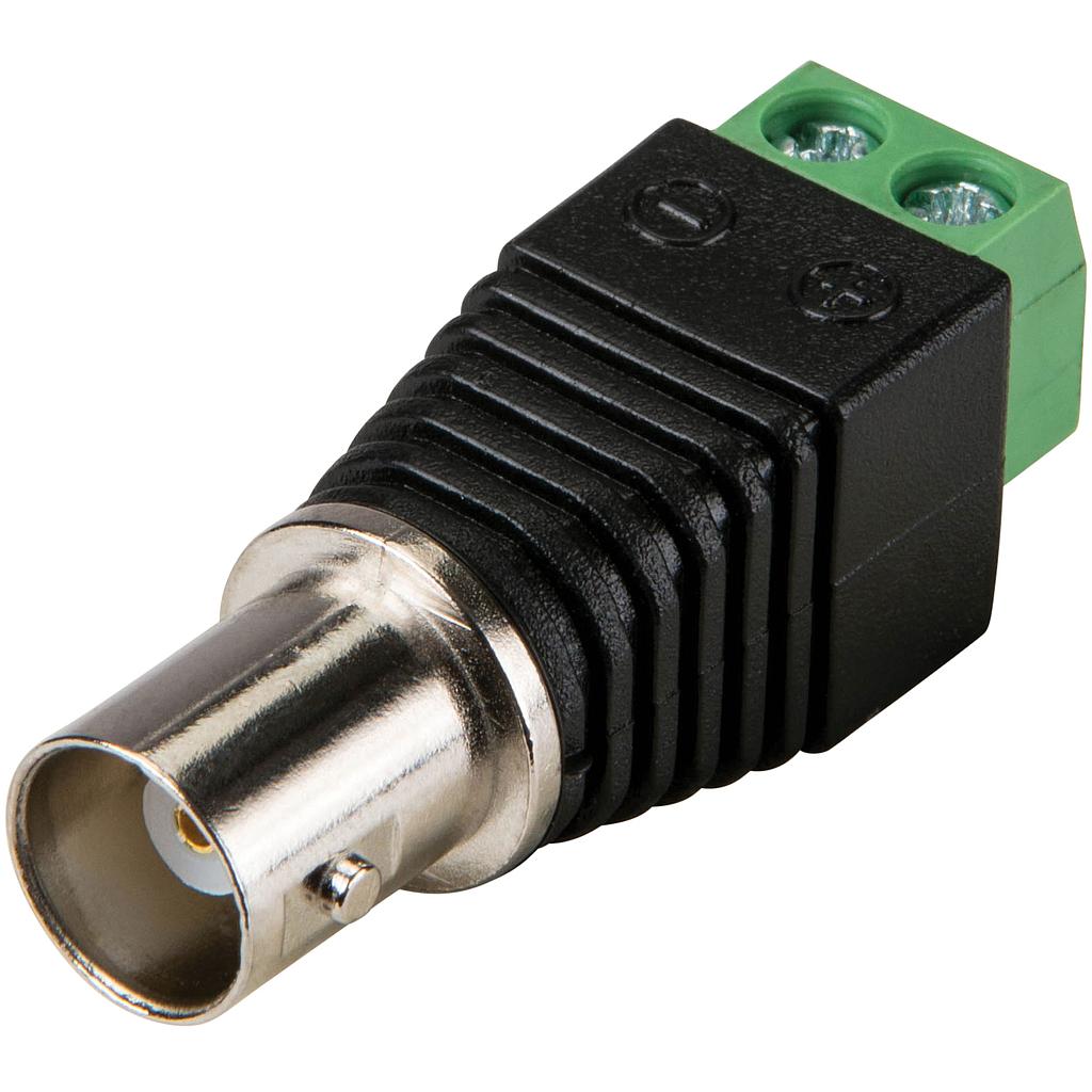 Conector BNC Hembra a tornillos